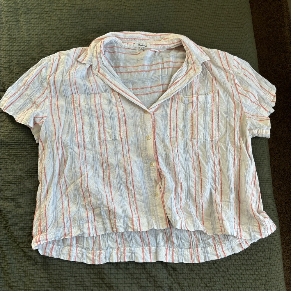 Fun button down shirt from Madewell